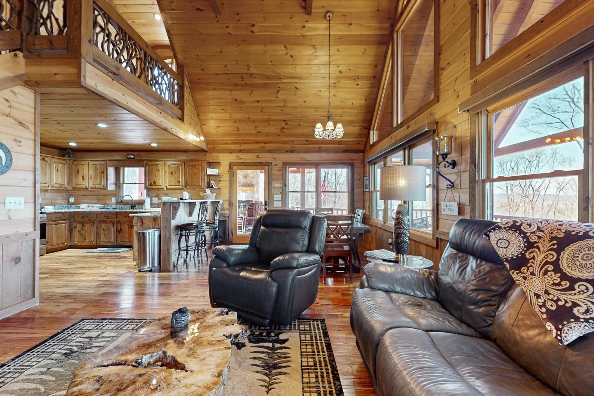 Bougie Bear Cabin Morganton Εξωτερικό φωτογραφία