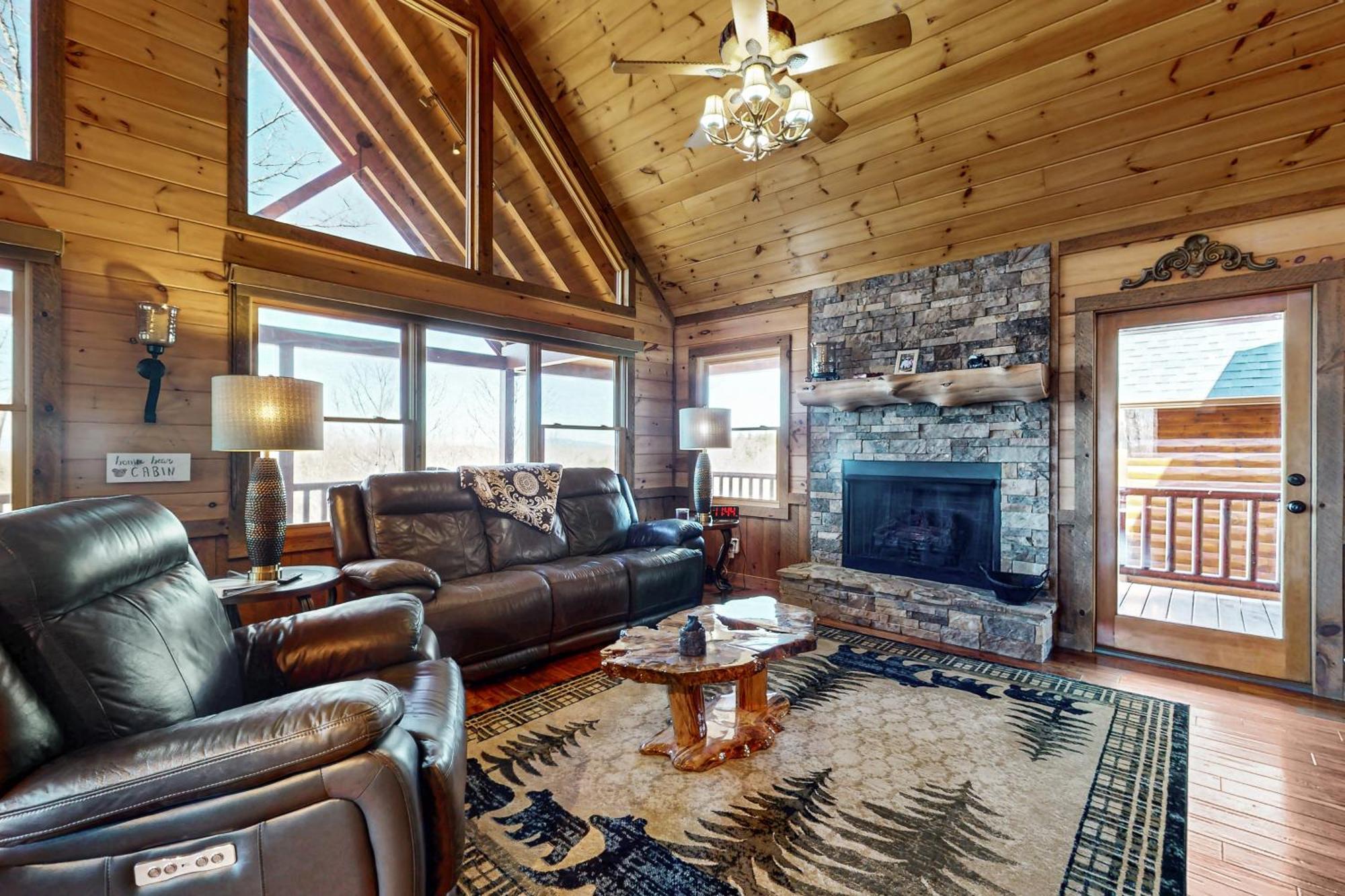 Bougie Bear Cabin Morganton Εξωτερικό φωτογραφία