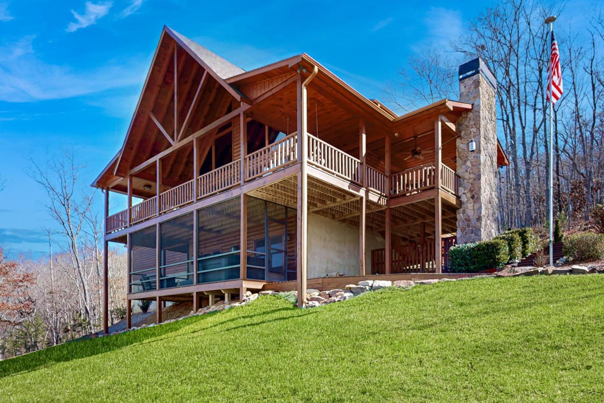 Bougie Bear Cabin Morganton Εξωτερικό φωτογραφία